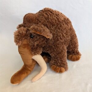 Woolly Mammoth Plush Education Outdoors 14"  Stuffed Animal Prehistoric Pete